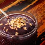 Açaí com granola tudo gostoso
