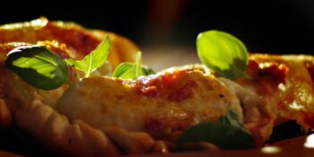 Calzone com presunto cru