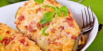 Berinjela ao forno low carb