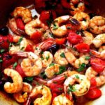 Camarão frito na manteiga tudo gostoso