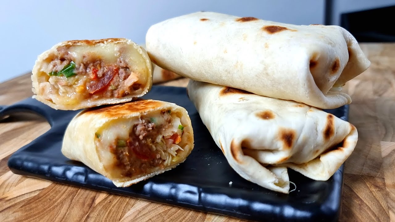 tortillas de carne burritos mexicano