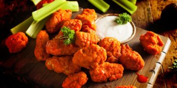 Asa de frango picante