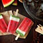 Picolé de melancia tudo gostoso