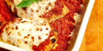 Sobrecoxas à parmegiana ao forno