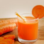 Suco de cenoura tudo gostoso