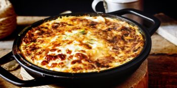 Carne picada gratinada