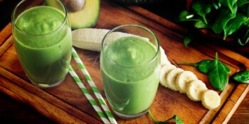 Vitamina de abacate e banana