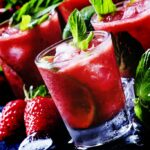 Receita de batida de morango e hortelã super refrescante