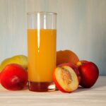 suco de nectarina e laranja