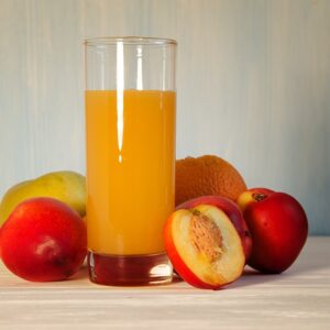 suco de nectarina e laranja