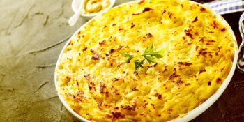 escondidinho de presunto e queijo