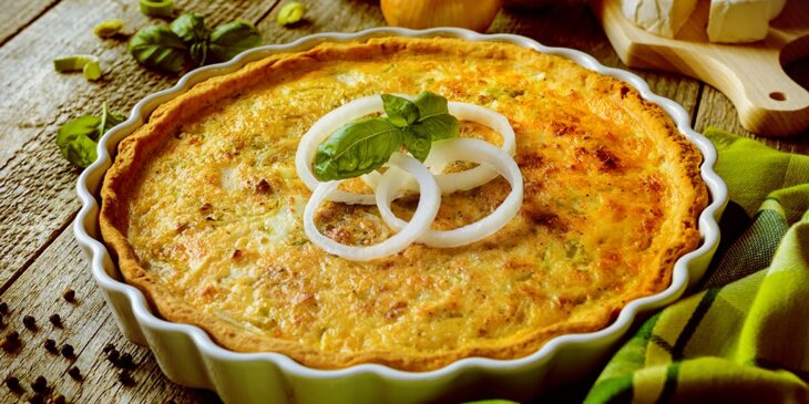 Quiche de aipo tudo gostoso