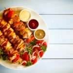 Espetinhos de frango e pimentão: receita perfeita para churrasco!