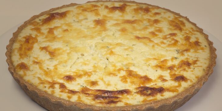 Quiche de palmito fácil e cremoso >receita fácil