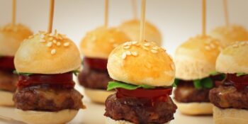 Mini hambúrguer