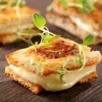 Receita de sanduíche de torradas com queijo tudo gostoso