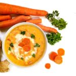 Sopa com cenoura e gengibre tudo gostoso ana maria braga