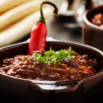 Chilli com páprica doce tudo gostoso