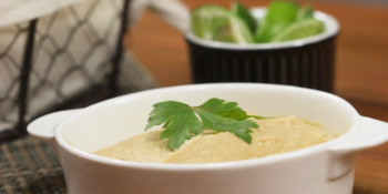 Pasta de grão-de-bico (homus tahine)