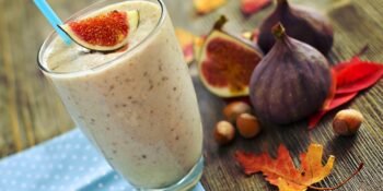 Vitamina de amêndoa e figo
