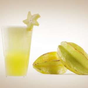 Suco de carambola tudo gostoso
