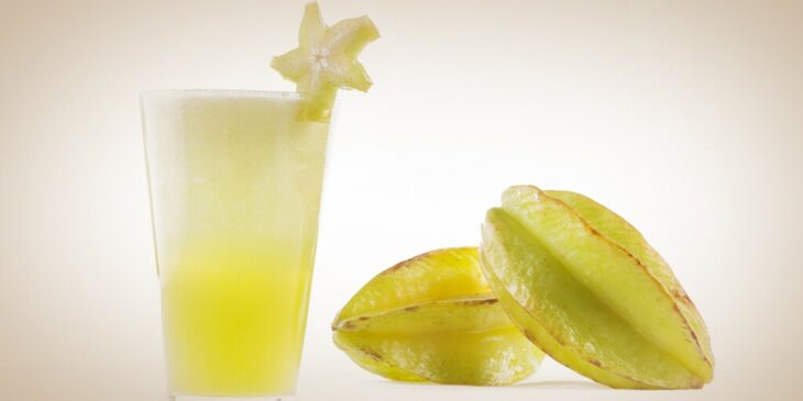 Suco de carambola tudo gostoso