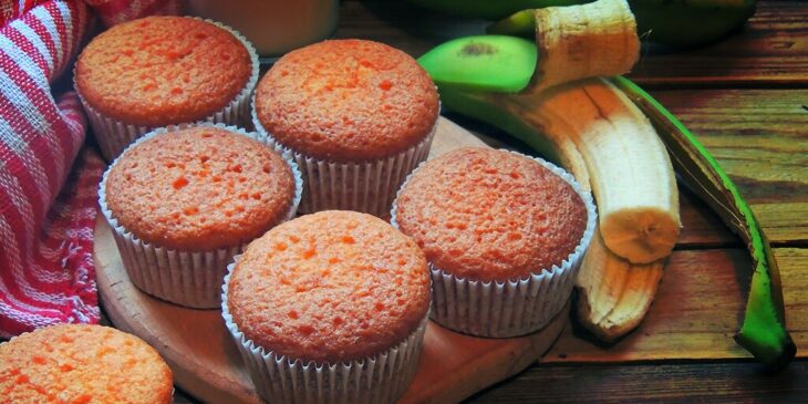 Muffin de banana: modo de preparo para deixar bem macio!