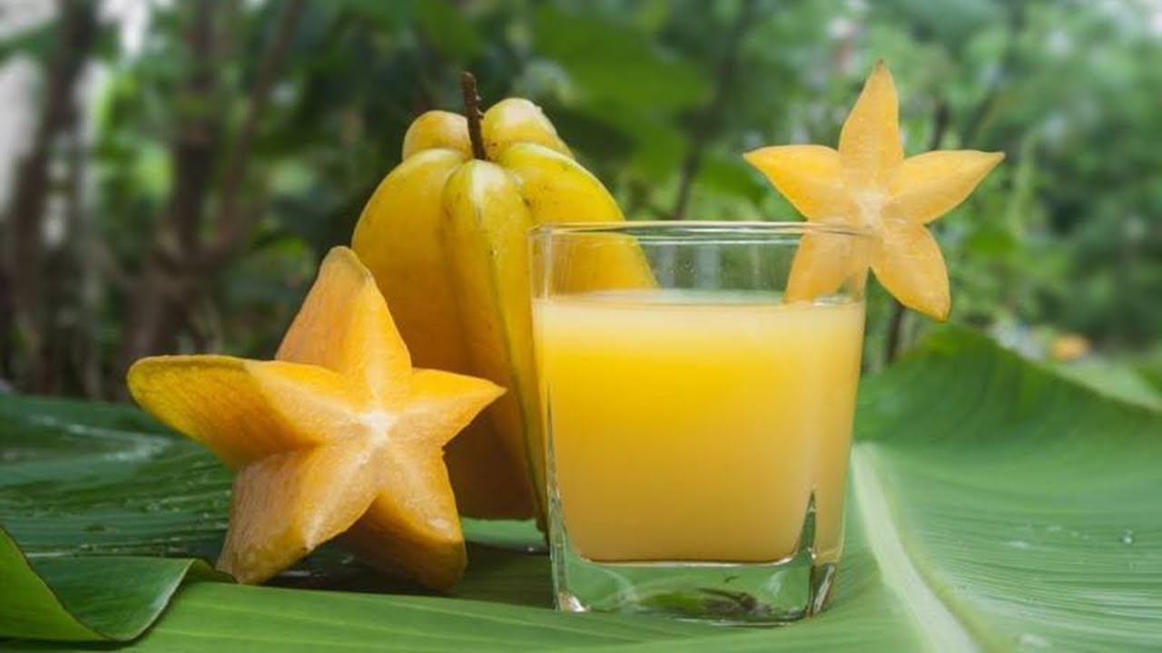 suco de carambola e maracujá @dicasdesaudeoficial