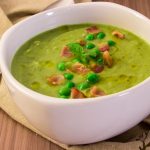 Sopa de ervilha e linguiça