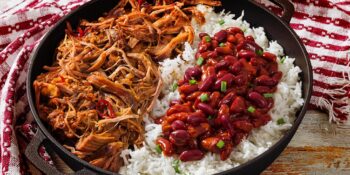 Carne de porco desfiada