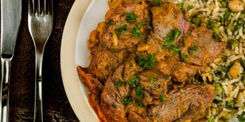 Cordeiro com curry