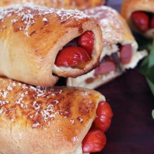 Enrolado de salsicha