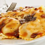 Ravióli ao molho de cogumelos tudo gostoso ana maria brgaa