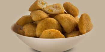 Rissole de ricota e milho