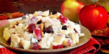 Salada de batata e maçã