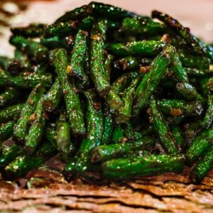 vagem ao alho e óleo simples fácil