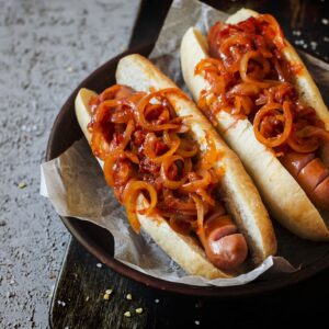 Receita de cachorro-quente com cebola tudo gostoso