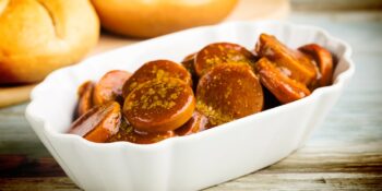 Salsicha ao curry