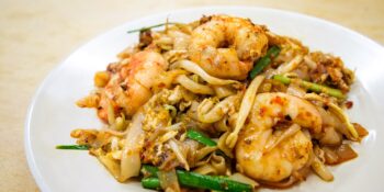 Fettuccine com camarão
