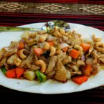 iscas de frango com cogumelo tudo gostoso