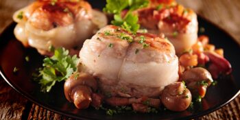 Medalhão com cogumelo