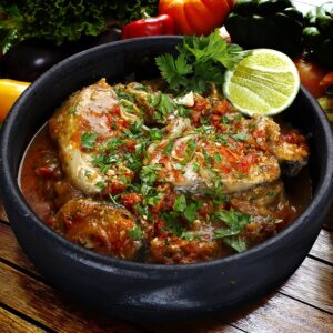 Receita de peixe ensopado 🐡 de comer com os olhos