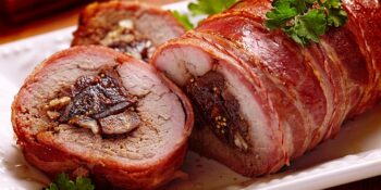Rolê de frango ao forno