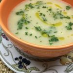 sopa de inhame e abóbora