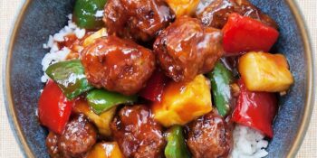 Carne de porco agridoce em 30 minutos