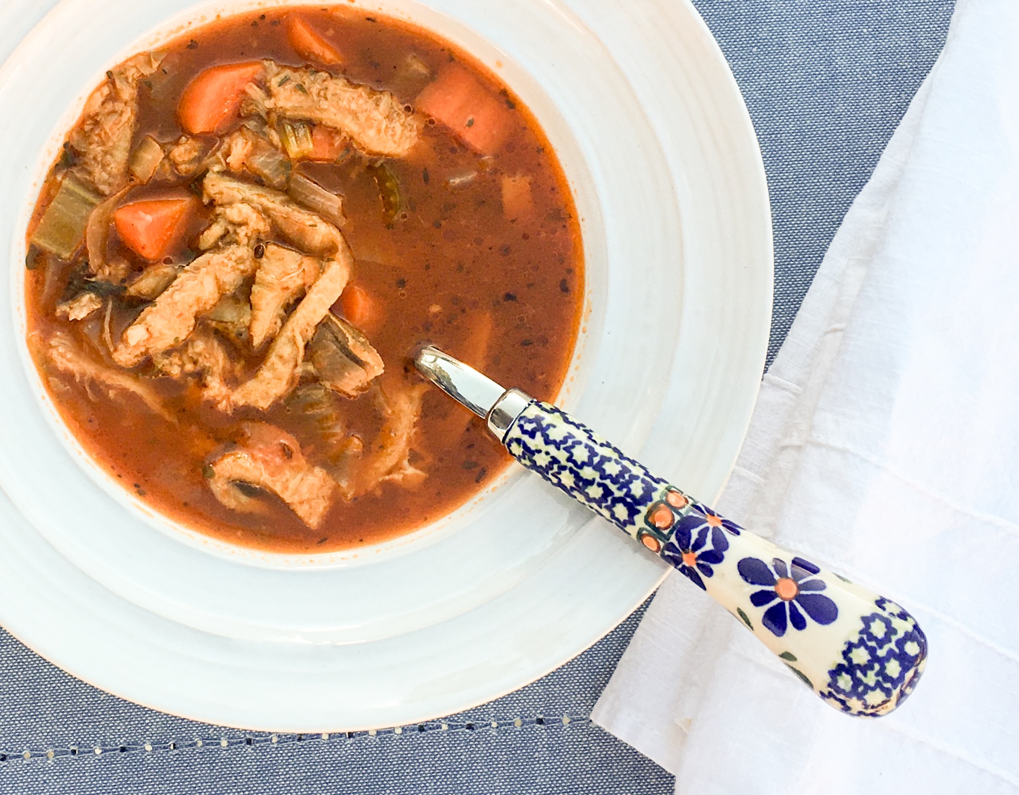 Caldo de dobradinha