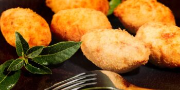 Croquete de batata doce