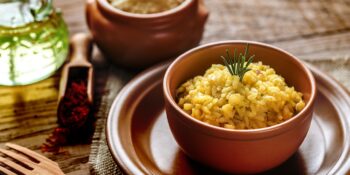 arroz com açafrão