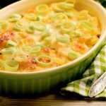 batata gratinada com alho poró tudo gostoso