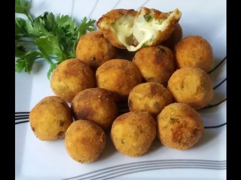 croquete de batata baroa e cebolinha tudo gostoso